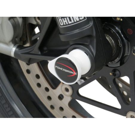 518-D107-008 Protezioni forcella - coppia DUCATI Monster 1200 R 1200 2016 2019 POWERBRONZE