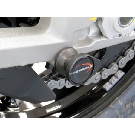 514-D104-008 Protezioni forcellone - coppia DUCATI Multistrada V4 / S / RS 1100 2021 2025 POWERBRONZ
