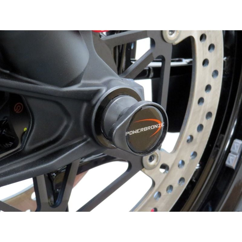 518-D108-006 Protezioni forcella - coppia DUCATI Multistrada V4 Pikes Peak 1100 2021 2025 POWERBRONZ