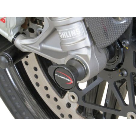 518-D104-003 Protezioni forcella - coppia DUCATI Streetfighter V4 / S 1100 2020 2025 POWERBRONZE