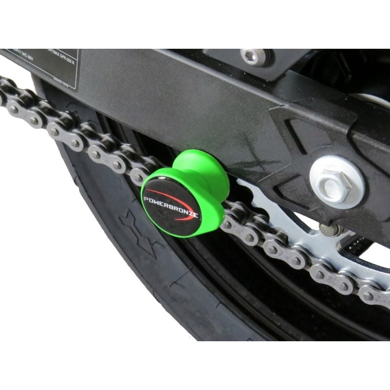 514-K131-004 Protezioni forcellone - coppia KAWASAKI Ninja 400 400 2018 2023 POWERBRONZE