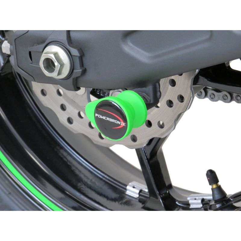 514-K135-007 Protezioni forcellone - coppia KAWASAKI Ninja 650 650 2020 2025 POWERBRONZE
