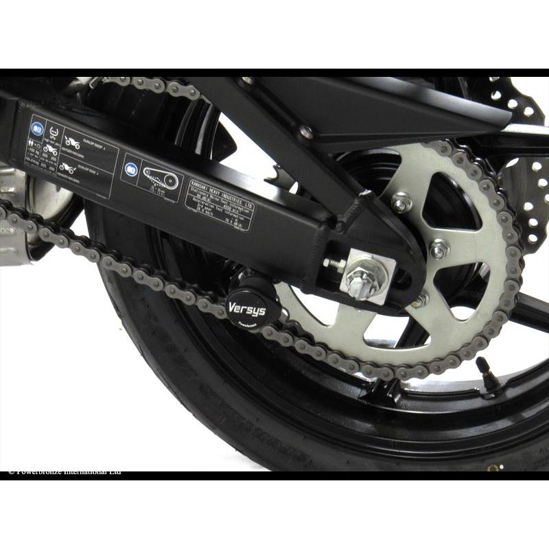 514-K125-004 Protezioni forcellone - coppia KAWASAKI Versys 650 650 2015 2016 POWERBRONZE