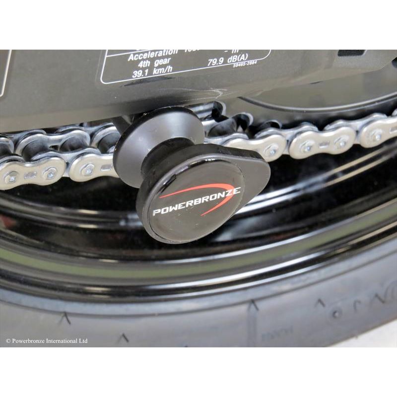 514-K129-007 Protezioni forcellone - coppia KAWASAKI Z 900 RS Cafe Racer 900 2018 2020 POWERBRONZE