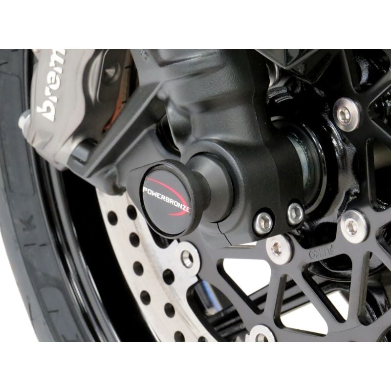 518-K124-011 Protezioni forcella - coppia KAWASAKI Z H2 / SE 1000 2020 2025 POWERBRONZE