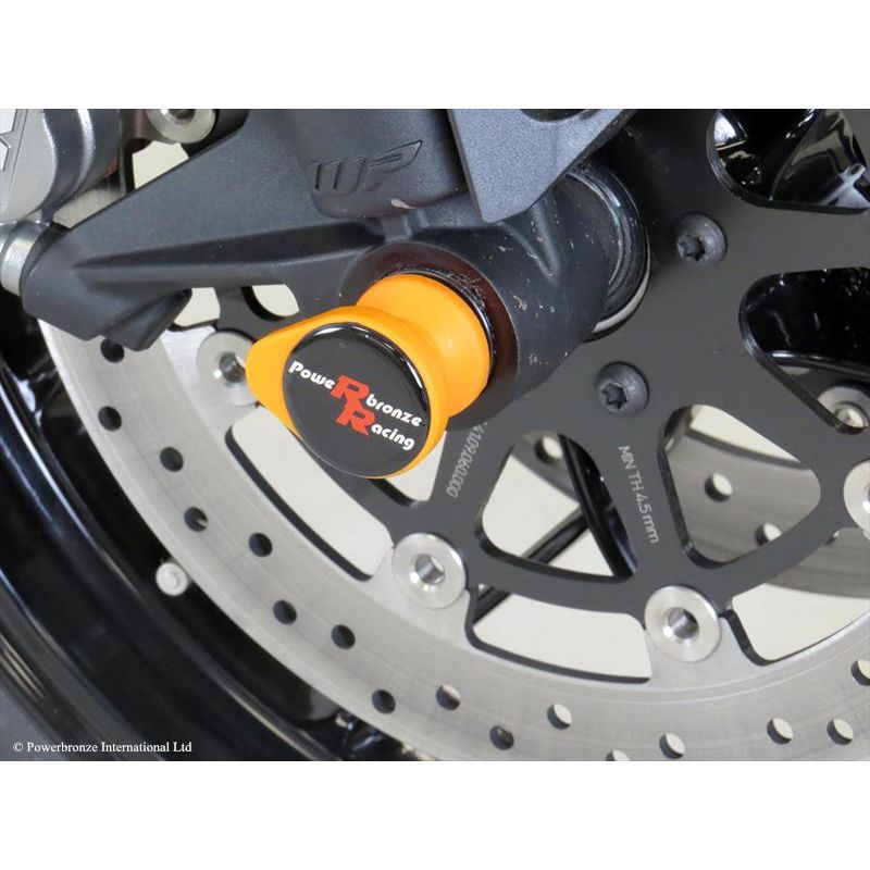 518-KT102-006 Protezioni forcella - coppia KTM Duke 790 / R 790 2018 2023 POWERBRONZE