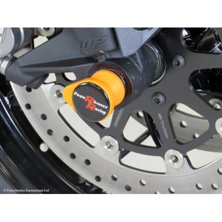 518-KT102-008 Protezioni forcella - coppia KTM Duke 790 / R 790 2018 2023 POWERBRONZE