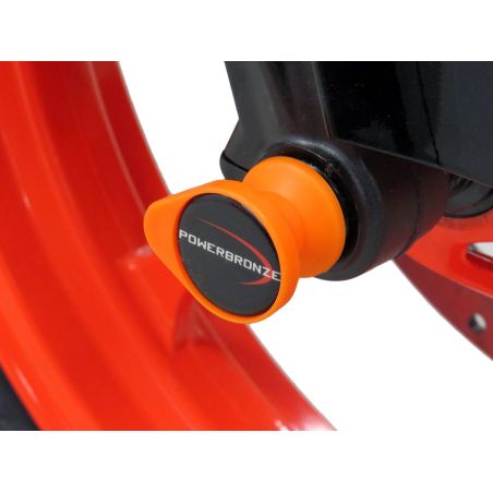 518-KT106-011 Protezioni forcella - coppia KTM RC 125 125 2022 2024 POWERBRONZE