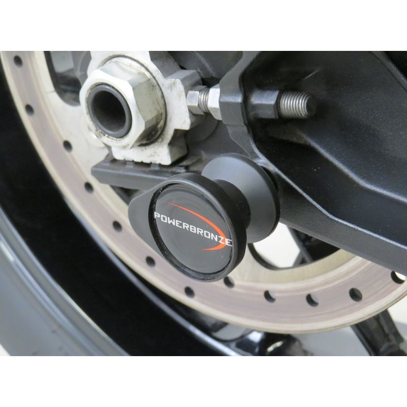 514-KT105-007 Protezioni forcellone - coppia KTM Super Adventure 1290 R 1300 2023 2024 POWERBRONZE