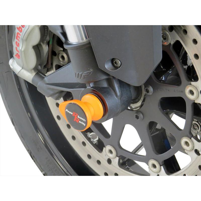 518-KT101-007 Protezioni forcella - coppia KTM Super Duke 1290 GT 1290 2016 2024 POWERBRONZE