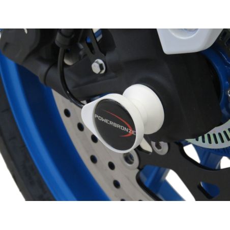 518-S115-004 Protezioni forcella - coppia SUZUKI GSX-8S 800 2023 2024 POWERBRONZE