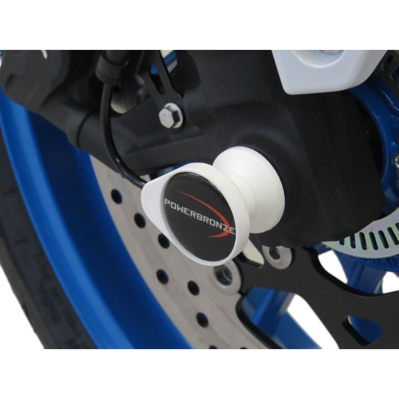 518-S115-011 Protezioni forcella - coppia SUZUKI GSX-8S 800 2023 2024 POWERBRONZE