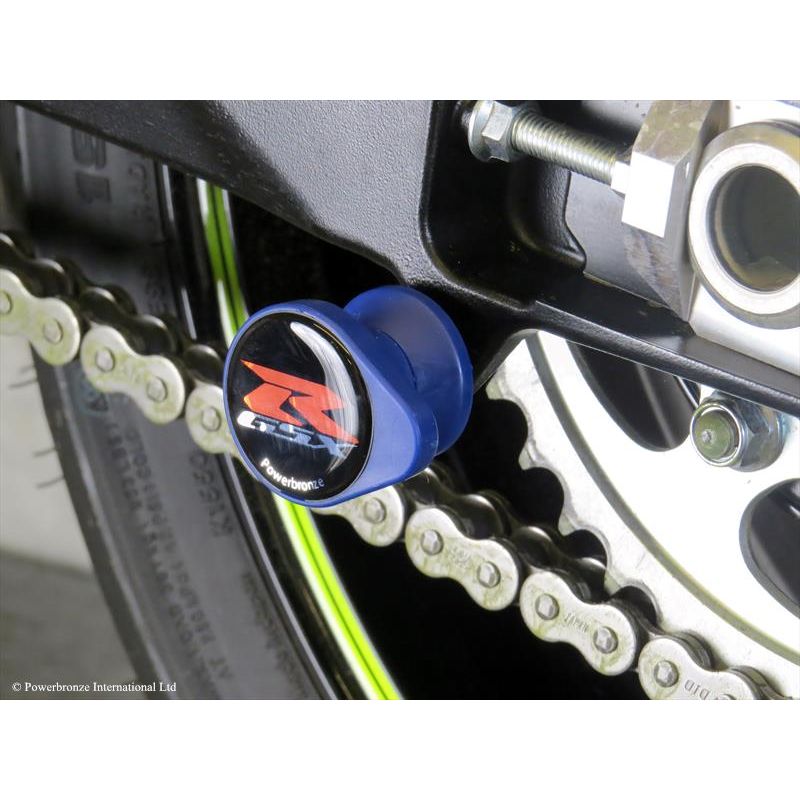 514-S120-003 Protezioni forcellone - coppia SUZUKI GSX-R 1000 / R 1000 2017 2023 POWERBRONZE