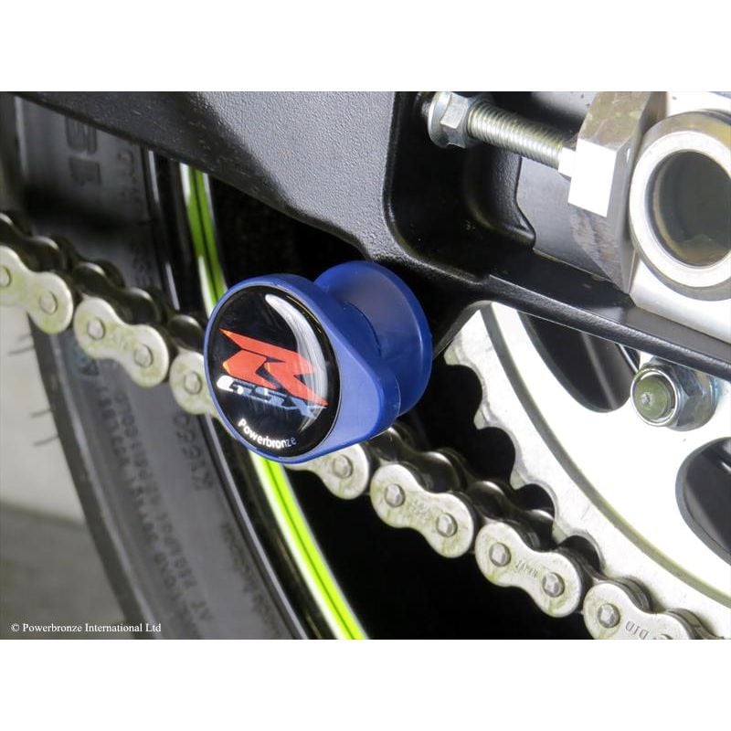 514-S120-007 Protezioni forcellone - coppia SUZUKI GSX-R 1000 / R 1000 2017 2023 POWERBRONZE