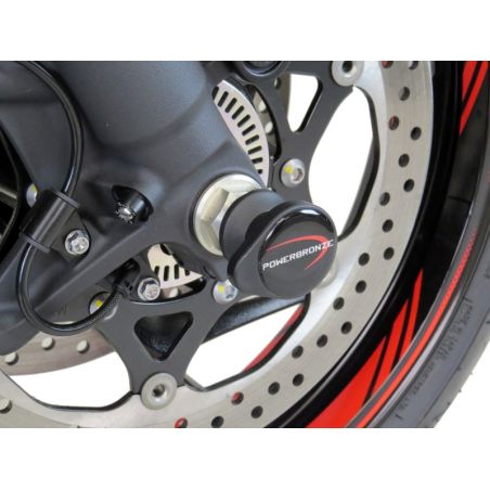 518-S111-007 Protezioni forcella - coppia SUZUKI Katana 1000 2019 2024 POWERBRONZE
