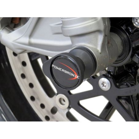 518-T110-003 Protezioni forcella - coppia TRIUMPH Speed Triple 1200 RS 1200 2021 2024 POWERBRONZE