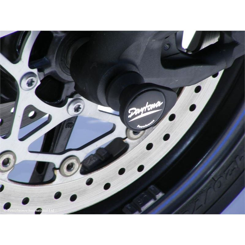 518-T101-006 Protezioni forcella - coppia TRIUMPH Street Triple 675 R 675 2011 2012 POWERBRONZE