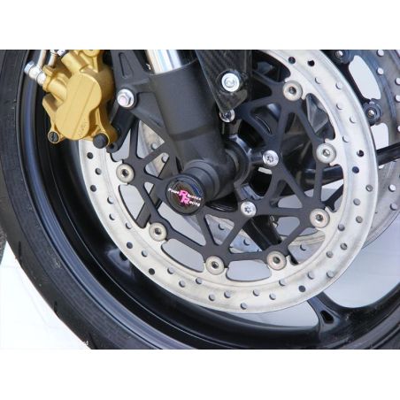 518-T104-011 Protezioni forcella - coppia TRIUMPH Street Triple 675 RX 675 2015 2017 POWERBRONZE
