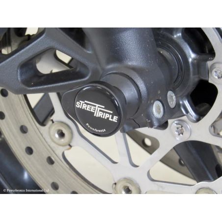 518-T106-004 Protezioni forcella - coppia TRIUMPH Street Triple 765 S 765 2017 2019 POWERBRONZE