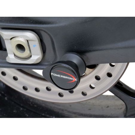 514-T111-006 Protezioni forcellone - coppia TRIUMPH Tiger 660 Sport 660 2022 2024 POWERBRONZE