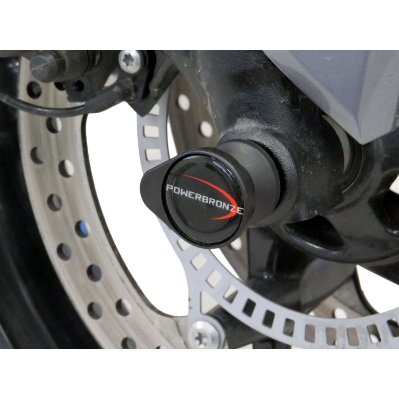 518-T111-006 Protezioni forcella - coppia TRIUMPH Tiger 660 Sport 660 2022 2024 POWERBRONZE
