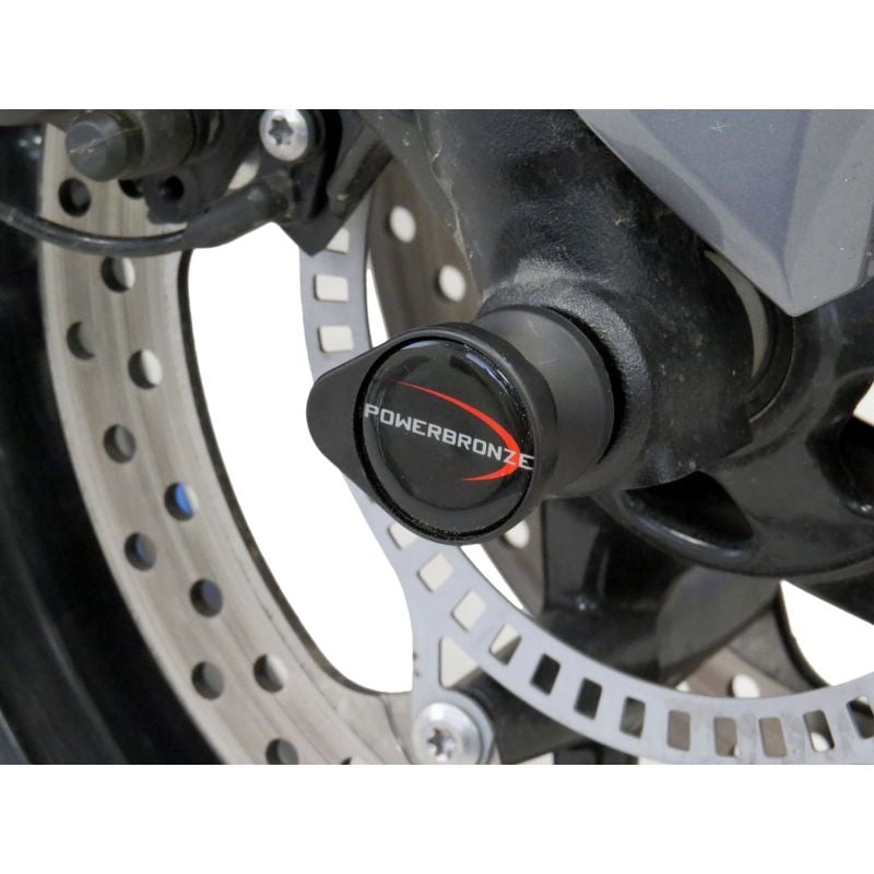 518-T111-008 Protezioni forcella - coppia TRIUMPH Tiger 660 Sport 660 2022 2024 POWERBRONZE