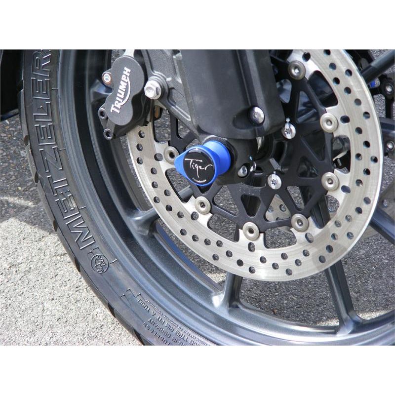 518-T102-008 Protezioni forcella - coppia TRIUMPH Tiger Explorer 1200 XC 1200 2012 2015 POWERBRONZE