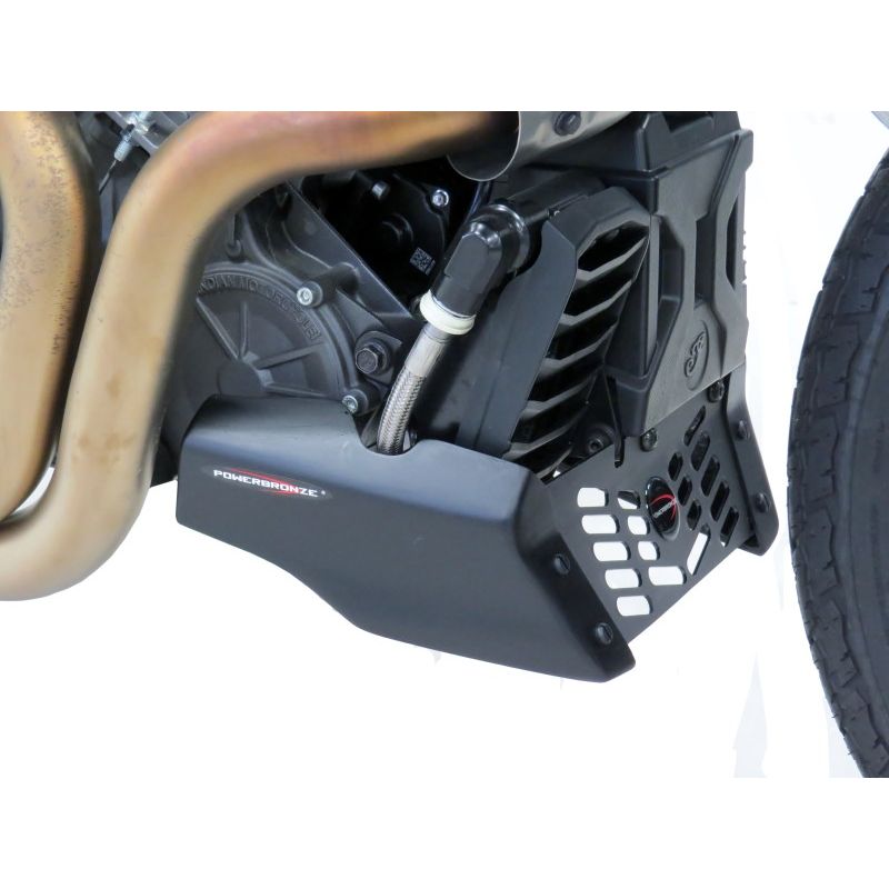 320-IN101-003 Puntale Motore in ABS INDIAN FTR 1200 / S / Rally 1130 2019 2025 POWERBRONZE