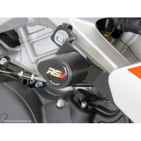 513-A102-008 Tamponi telaio - coppia APRILIA Tuono V4 1100 RR / Factory 1100 2017 2020 POWERBRONZE