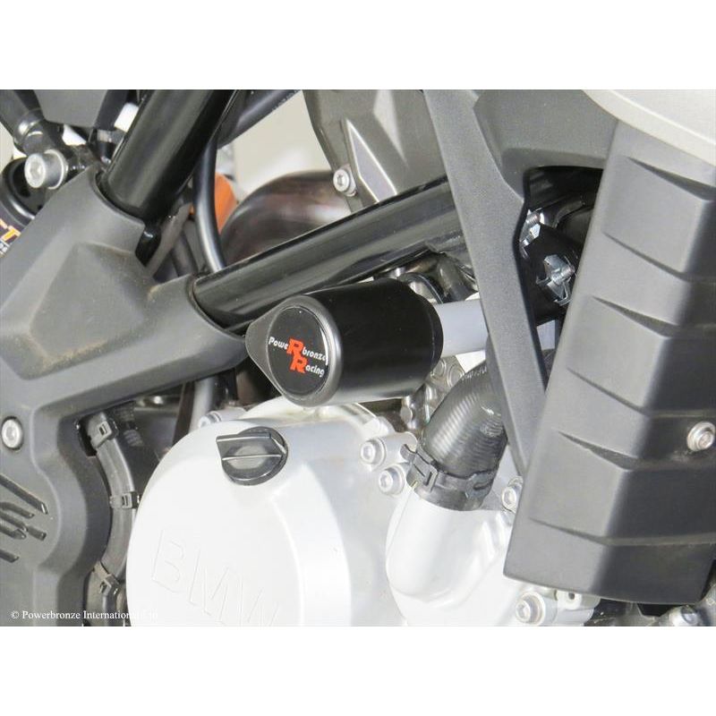 513-B105-007 Tamponi telaio - coppia BMW G 310 R 310 2016 2025 POWERBRONZE