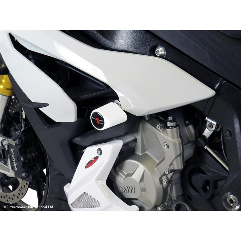 513-B102-011 Tamponi telaio - coppia BMW S 1000 RR 1000 2009 2018 POWERBRONZE