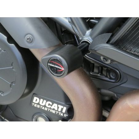513-D107-011 Tamponi telaio - coppia DUCATI Diavel 1200 1200 2011 2019 POWERBRONZE