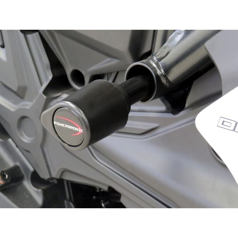 513-D109-011 Tamponi telaio - coppia DUCATI Diavel 1260 / S 1260 2019 2023 POWERBRONZE