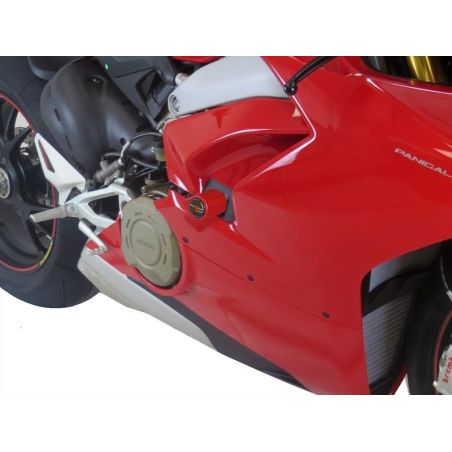 513-D106-004 Tamponi telaio - coppia DUCATI Panigale V4 S 1100 2018 2024 POWERBRONZE