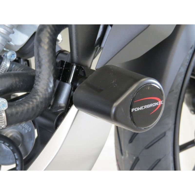 513-H134-008 Tamponi telaio - coppia HONDA CB 125 R Neo Sports Cafe 125 2018 2025 POWERBRONZE