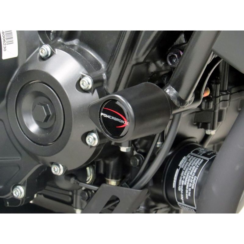 513-H141-007 Tamponi telaio - coppia HONDA Rebel 300 (CMX) 300 2017 2024 POWERBRONZE