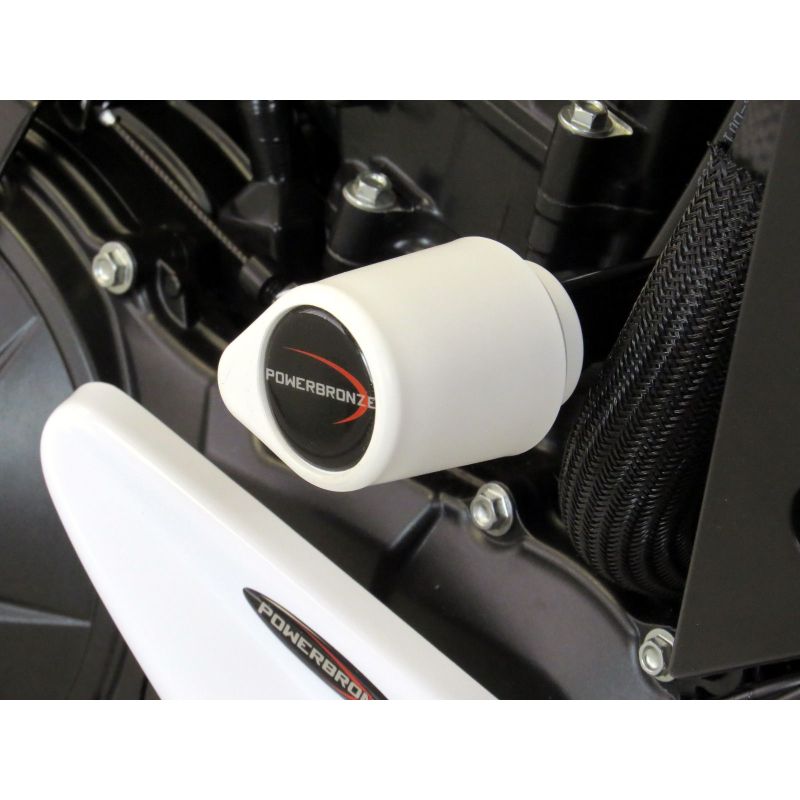 513-H142-007 Tamponi telaio - coppia HONDA Transalp 750 750 2023 2025 POWERBRONZE