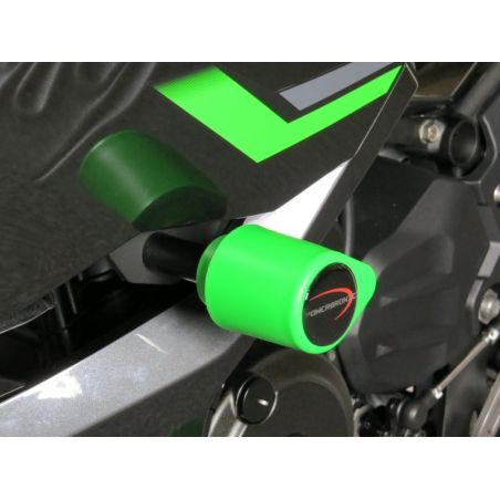 513-K142-007 Tamponi telaio - coppia KAWASAKI Ninja 400 400 2018 2023 POWERBRONZE