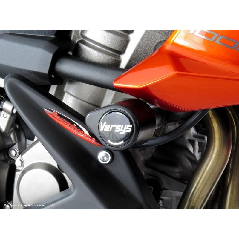 513-K133-003 Tamponi telaio - coppia KAWASAKI Versys 1000 1000 2015 2018 POWERBRONZE