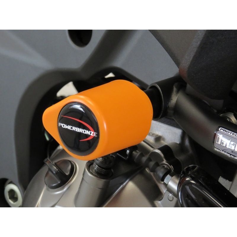 513-K144-011 Tamponi telaio - coppia KAWASAKI Versys 1100 S 1100 2025 2025 POWERBRONZE