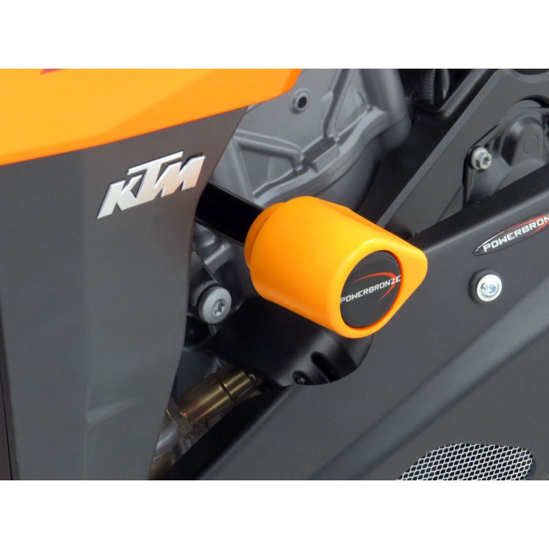 513-KT106-007 Tamponi telaio - coppia KTM Duke 990 / R 990 2024 2024 POWERBRONZE