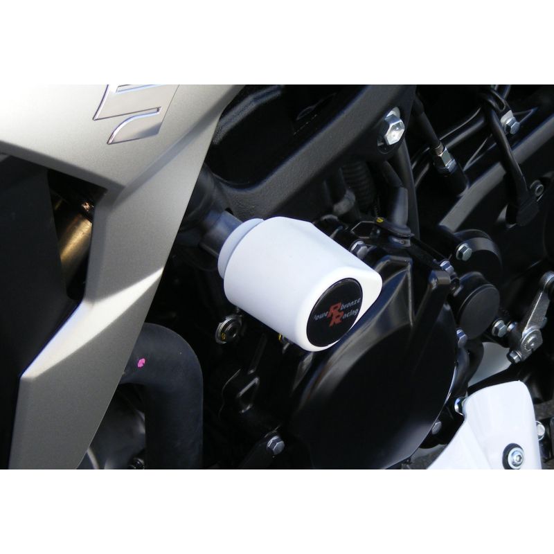 513-S124-008 Tamponi telaio - coppia SUZUKI GSR 750 750 2011 2016 POWERBRONZE