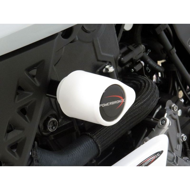 513-S132-004 Tamponi telaio - coppia SUZUKI GSX-8S 800 2023 2024 POWERBRONZE