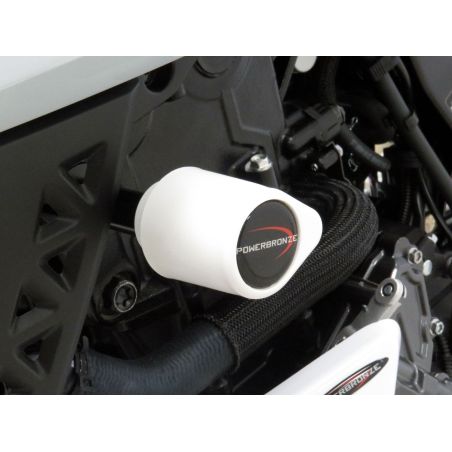 513-S132-008 Tamponi telaio - coppia SUZUKI GSX-8S 800 2023 2024 POWERBRONZE