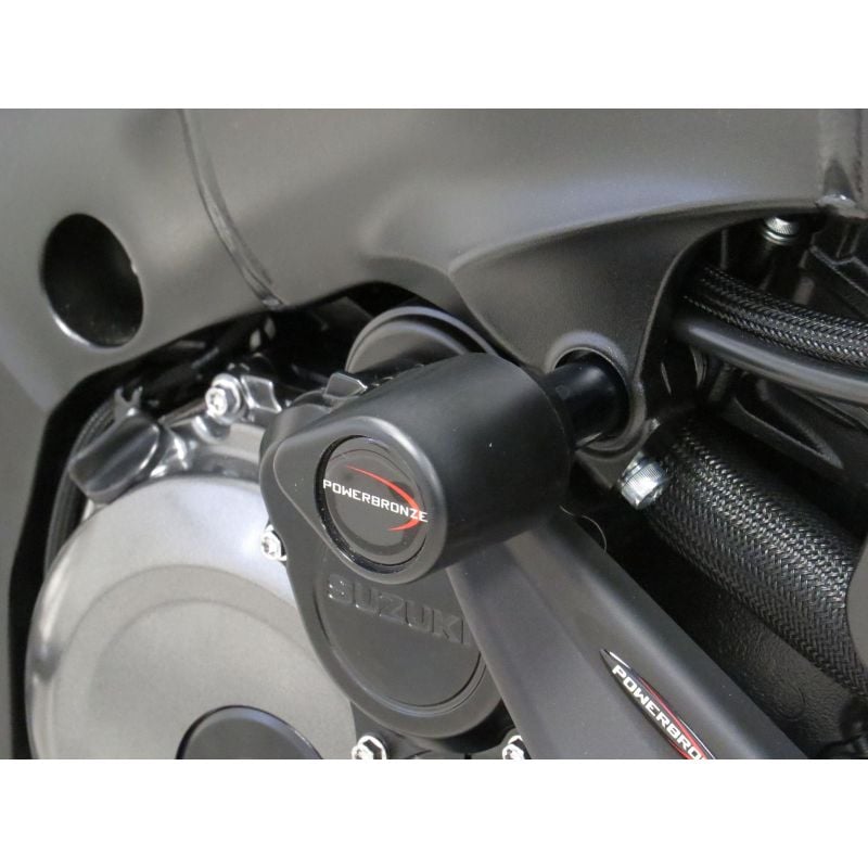 513-S126-007 Tamponi telaio - coppia SUZUKI GSX-S 950 1000 2021 2023 POWERBRONZE