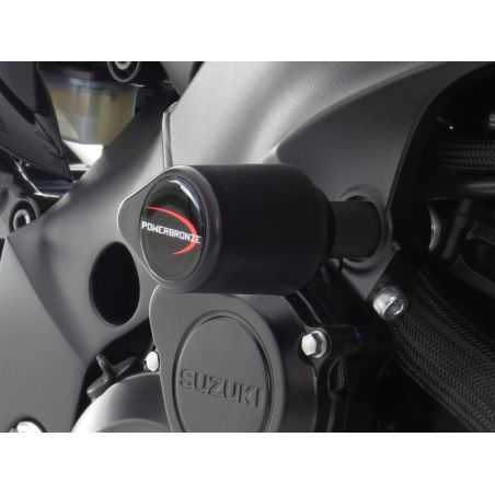 513-S129-003 Tamponi telaio - coppia SUZUKI Katana 1000 2019 2024 POWERBRONZE