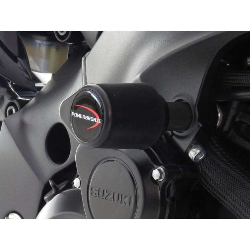 513-S129-007 Tamponi telaio - coppia SUZUKI Katana 1000 2019 2024 POWERBRONZE