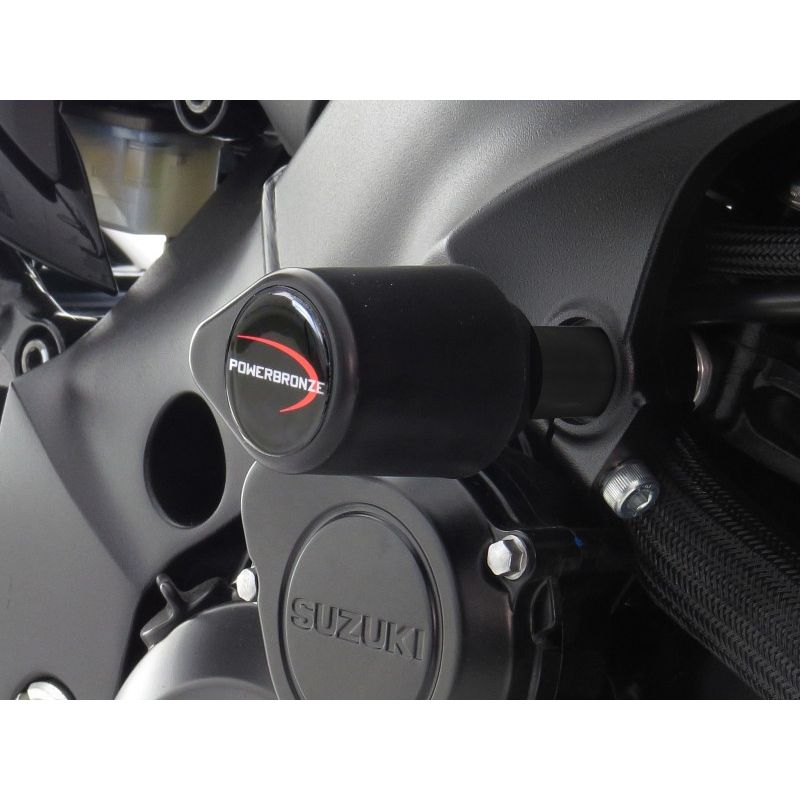 513-S129-011 Tamponi telaio - coppia SUZUKI Katana 1000 2019 2024 POWERBRONZE