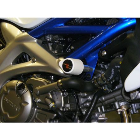513-S123-008 Tamponi telaio - coppia SUZUKI SFV 400 Gladius 400 2009 2011 POWERBRONZE