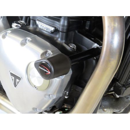 513-T113-007 Tamponi telaio - coppia TRIUMPH Street Cup 900 900 2017 2019 POWERBRONZE